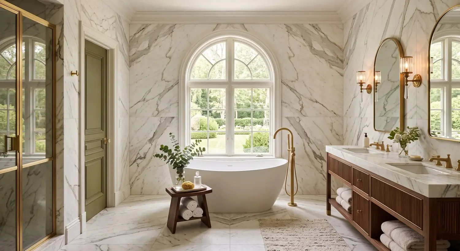 Arabian Ranches · Marble Bath
