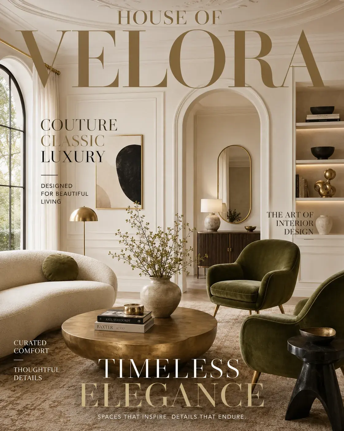 House of Velora — Timeless Elegance Magazine Cover